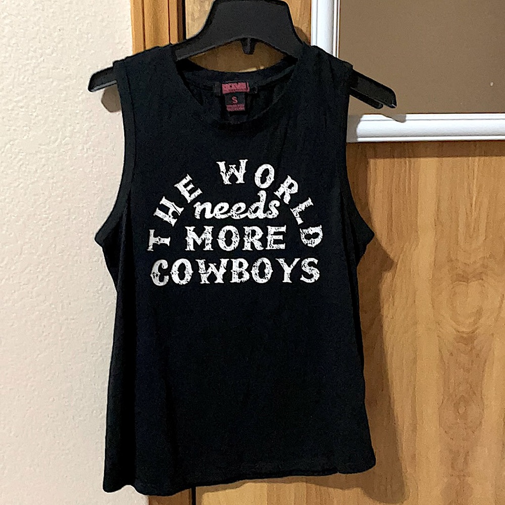 World needs more cowboys tank